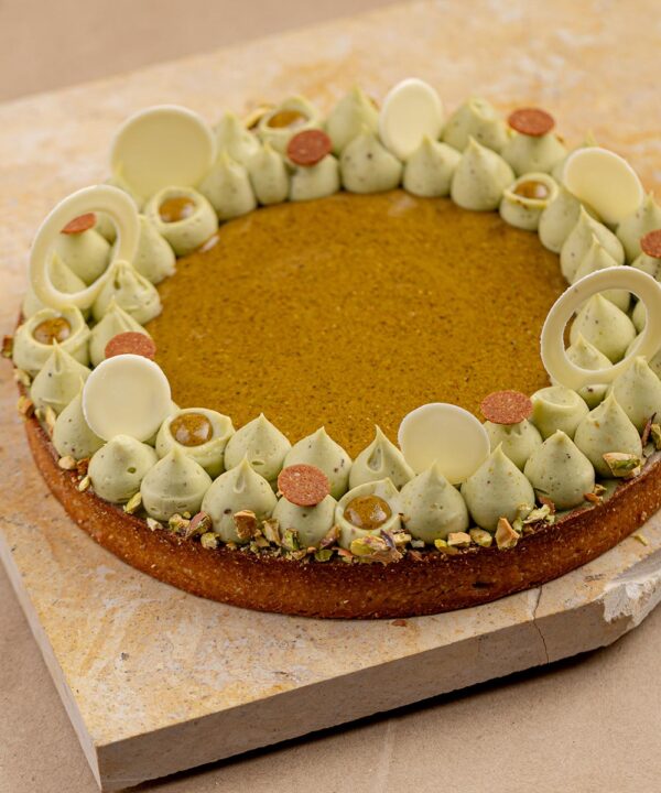 Tarte Pistache Framboise (8 pers)