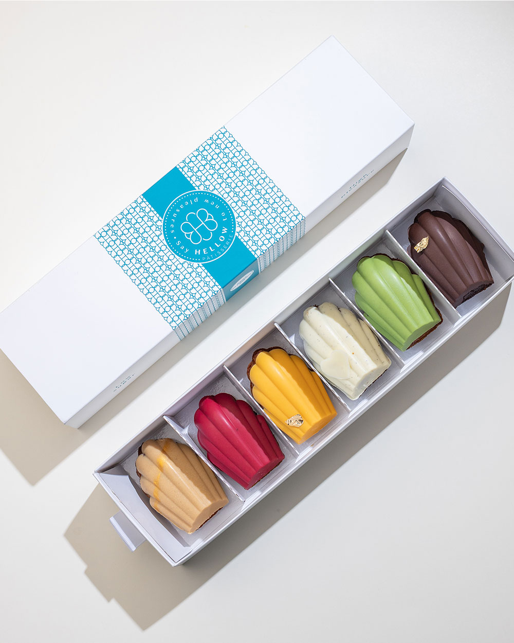 Les saveurs du coffret Madeleines