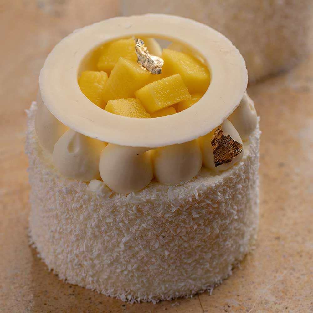 Mini Entremet Coco Mangue Passion - Sans Gluten