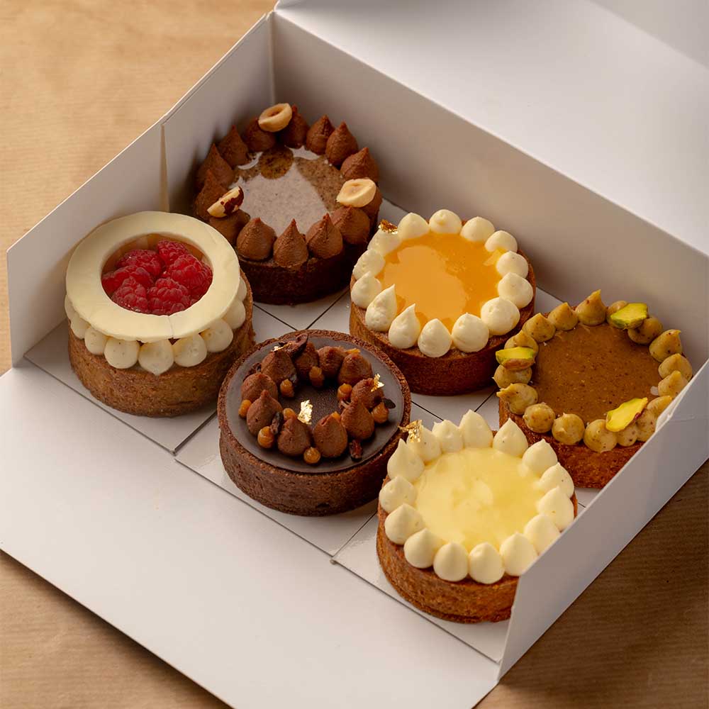 Coffret Mini Tartelette Pour 3 personnes