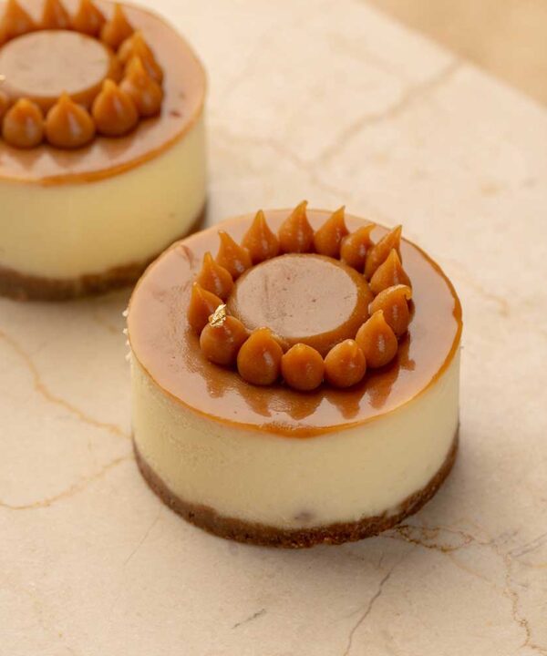 Cheesecake Caramel Sans Gluten