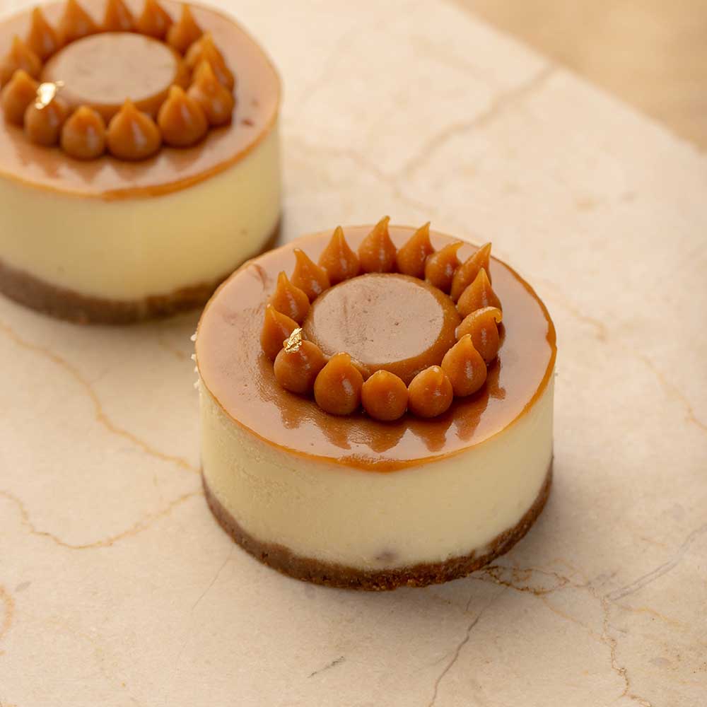 Cheesecake Caramel Sans Gluten